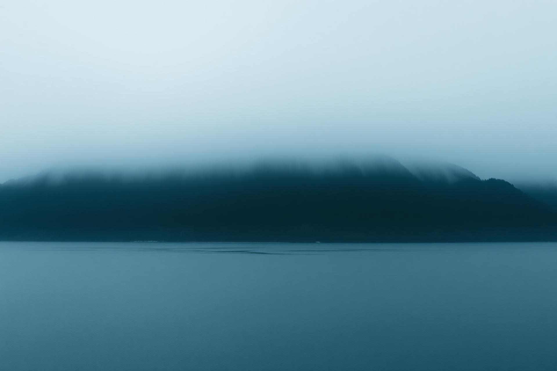 Calm British Columbia coastal landscape at dawn